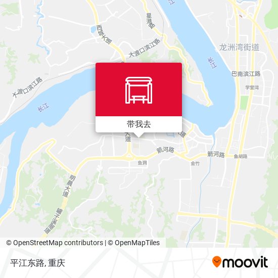 平江东路地图