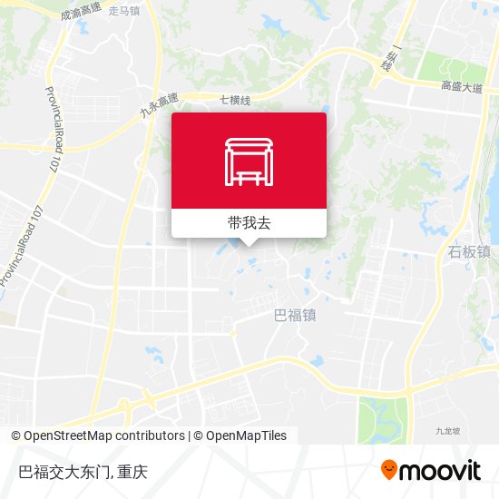 巴福交大东门地图