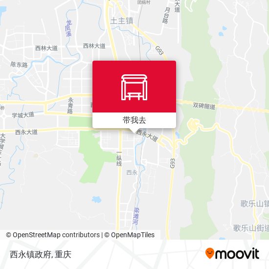 西永镇政府地图