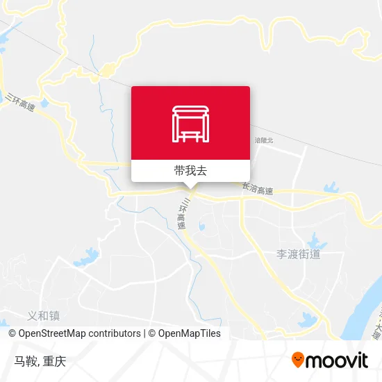 马鞍地图