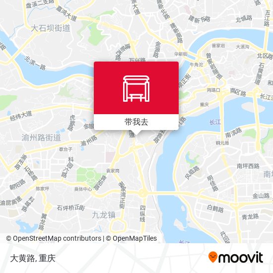 大黄路地图