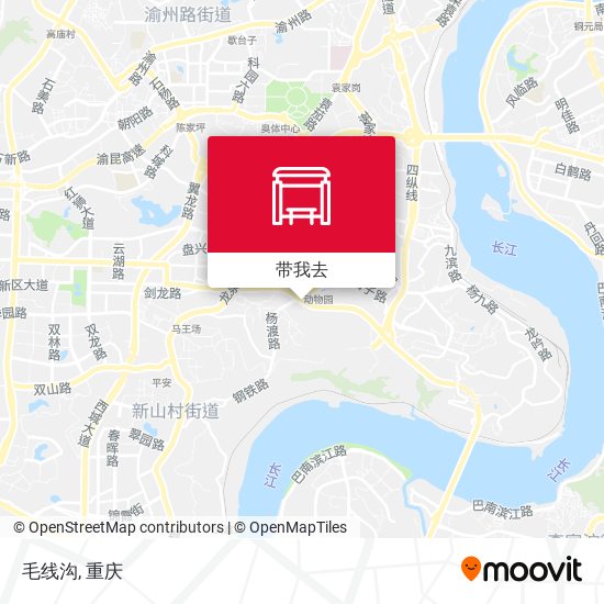 毛线沟地图