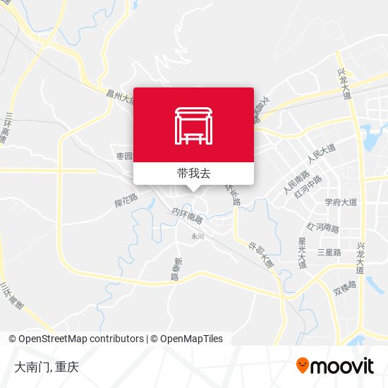 大南门地图