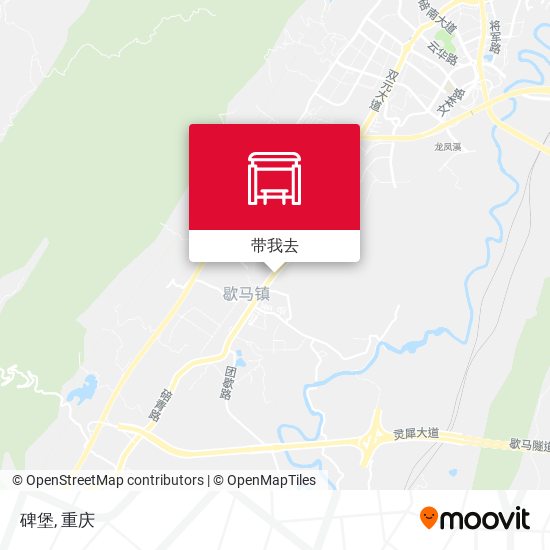 碑堡地图