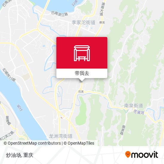 炒油场地图