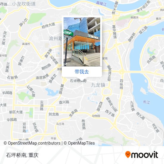 石坪桥南地图