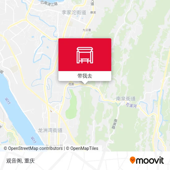观音阁地图