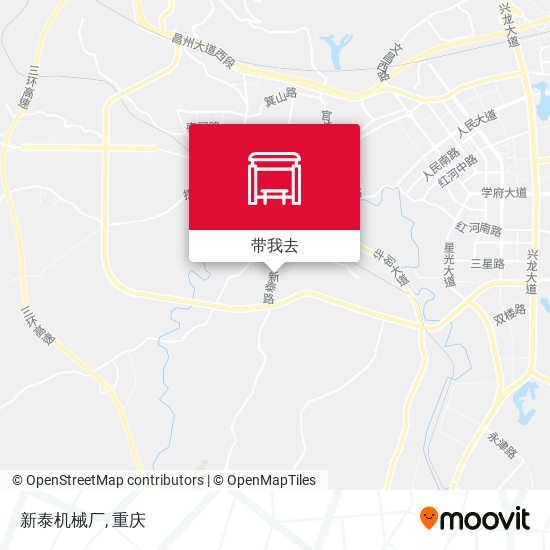 新泰机械厂地图