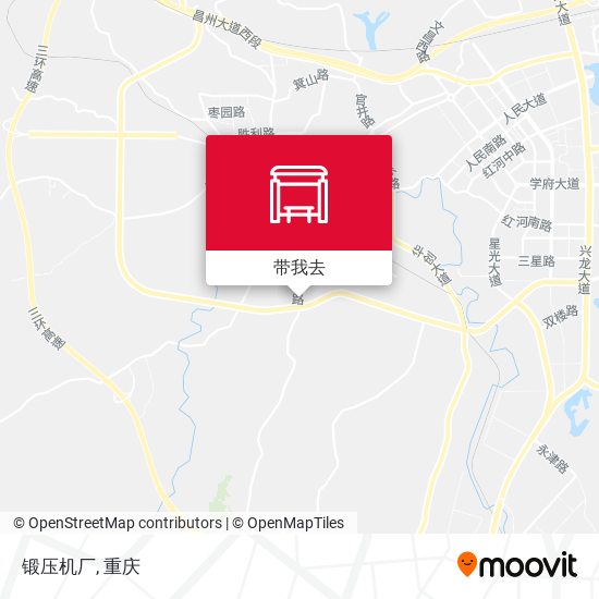 锻压机厂地图
