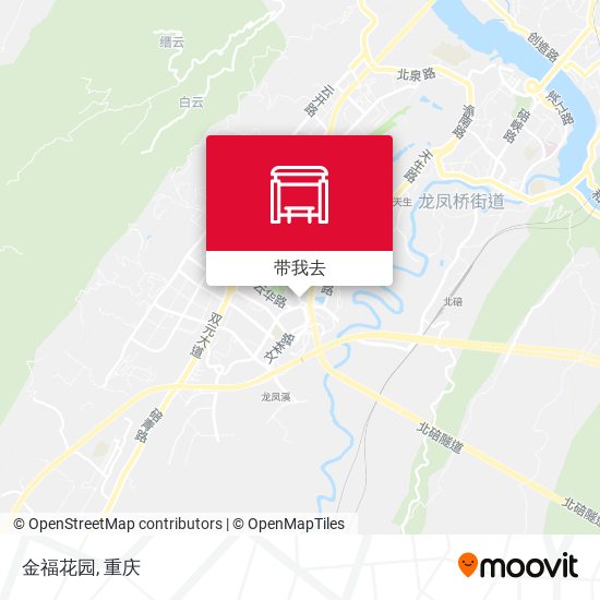 金福花园地图