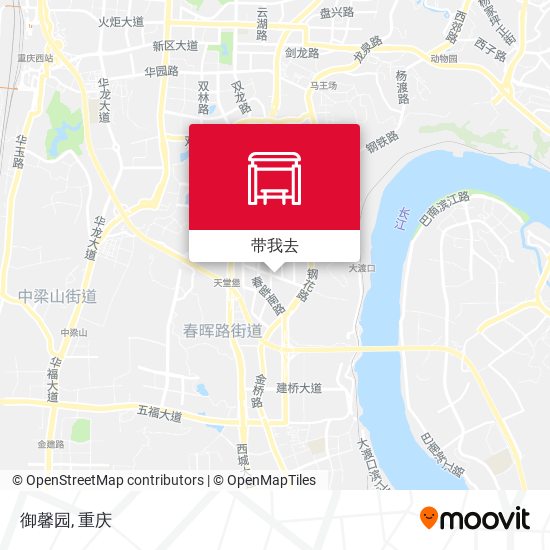 御馨园地图