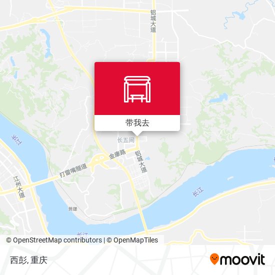 西彭地图