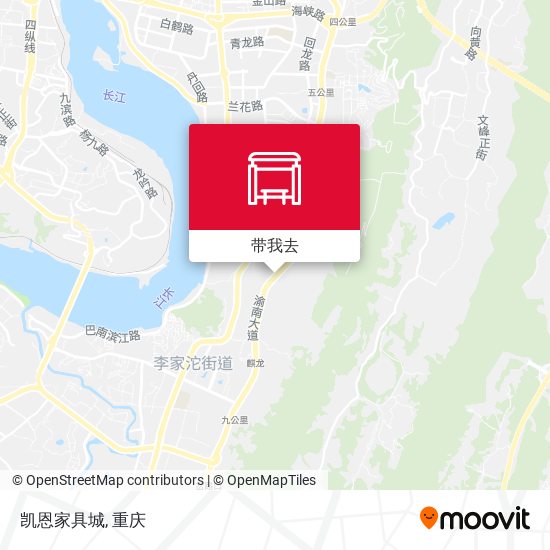 凯恩家具城地图