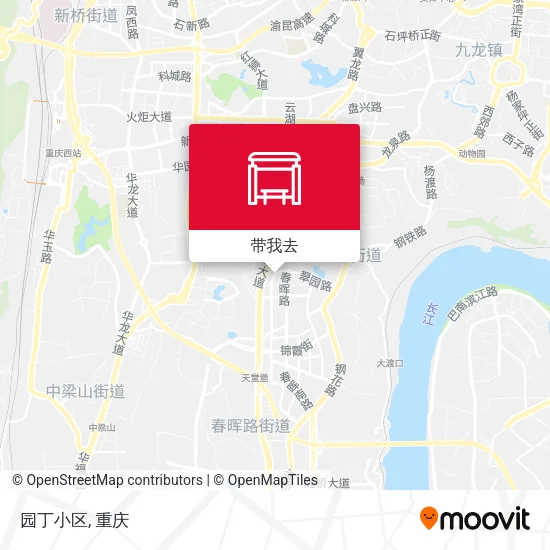 园丁小区地图