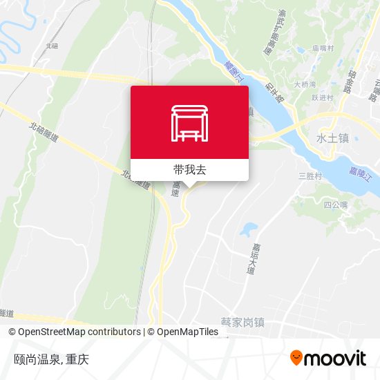颐尚温泉地图