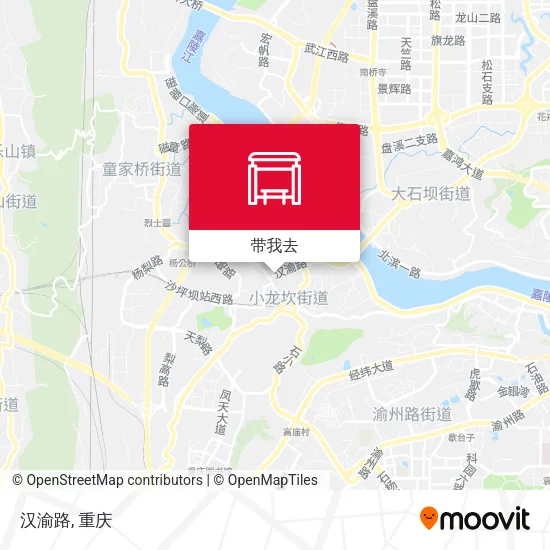 汉渝路地图