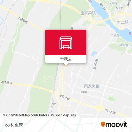 农林地图