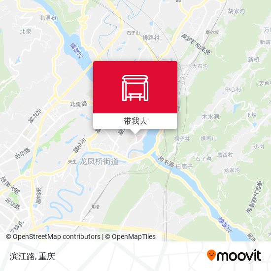 滨江路地图