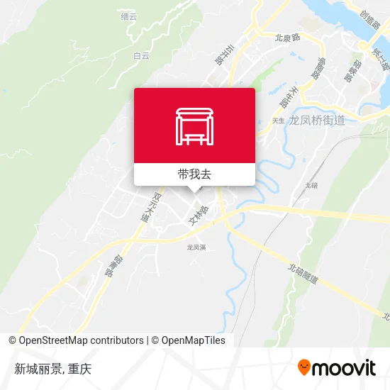 新城丽景地图