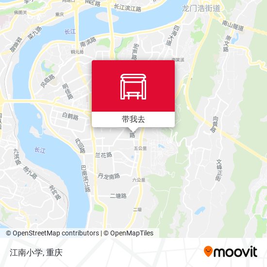 江南小学地图