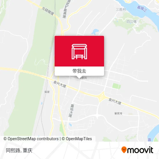 同熙路地图
