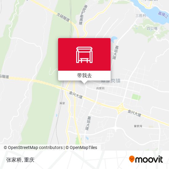张家桥地图