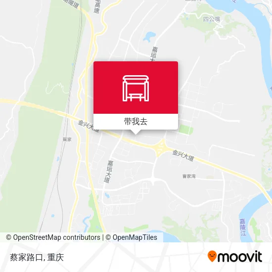 蔡家路口地图