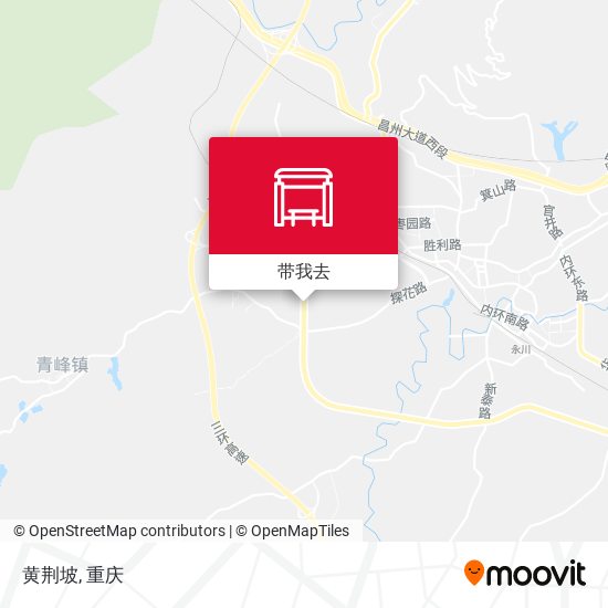 黄荆坡地图