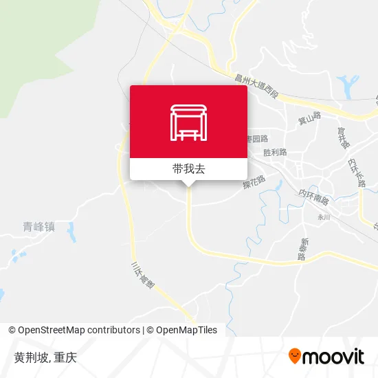 黄荆坡地图
