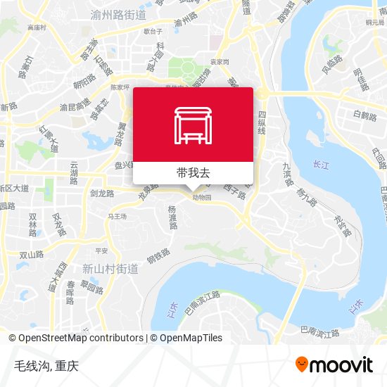 毛线沟地图