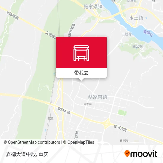 嘉德大道中段地图