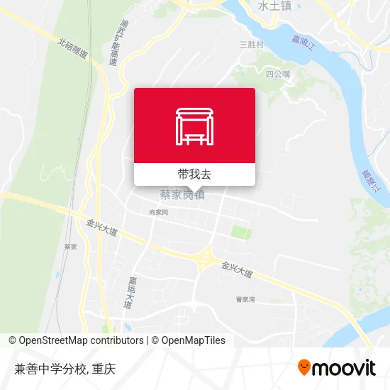 兼善中学分校地图