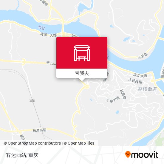 客运西站地图