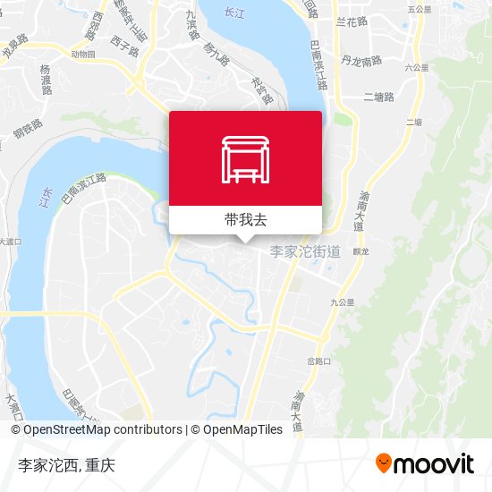李家沱西地图