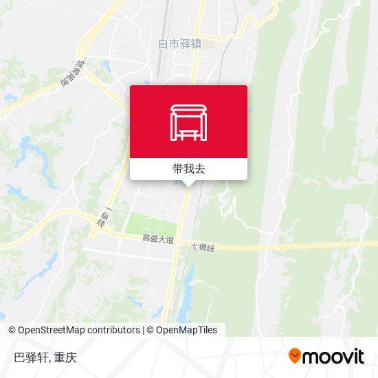 巴驿轩地图