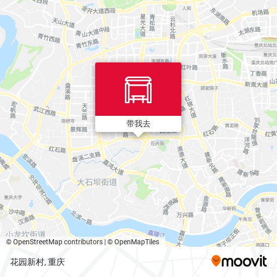 花园新村地图