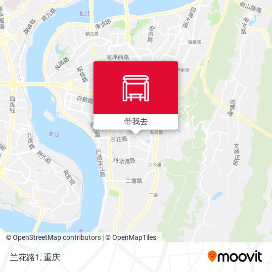 兰花路1地图