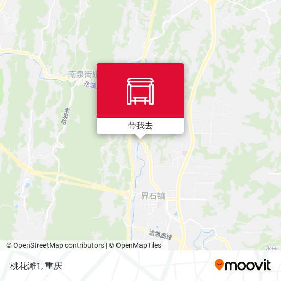 桃花滩1地图