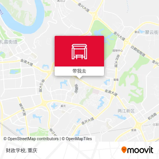 财政学校地图