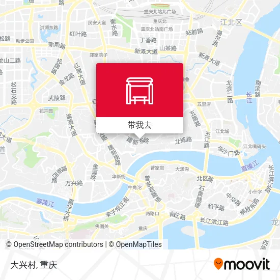 大兴村地图