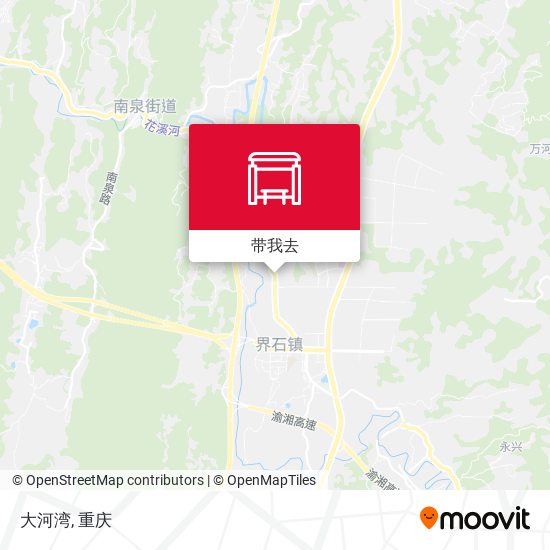 大河湾地图