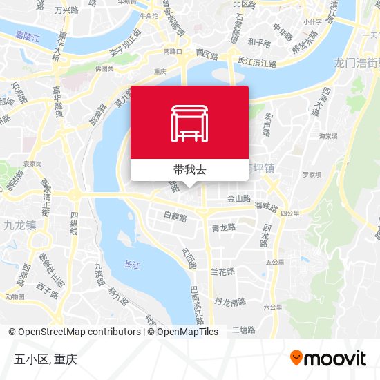 五小区地图