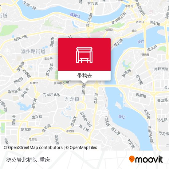 鹅公岩北桥头地图