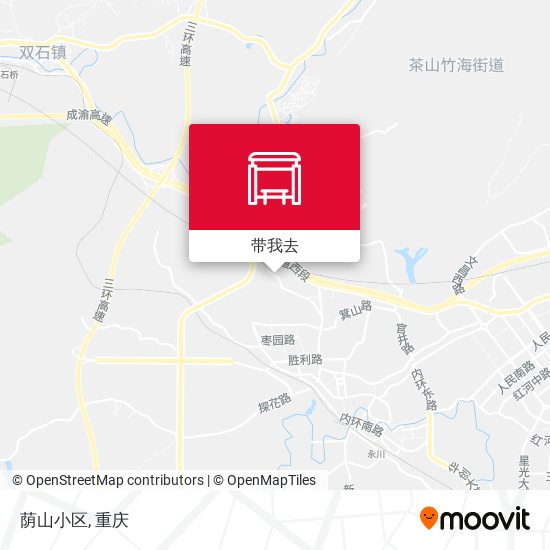 荫山小区地图