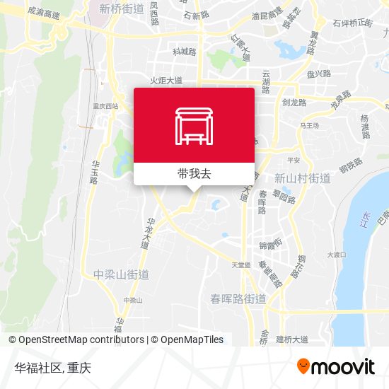 华福社区地图