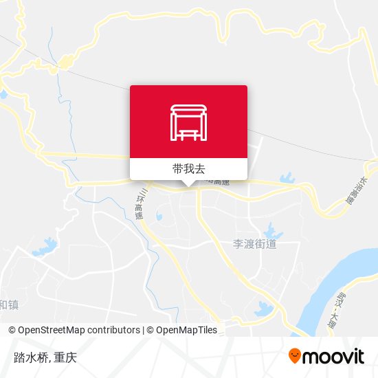 踏水桥地图