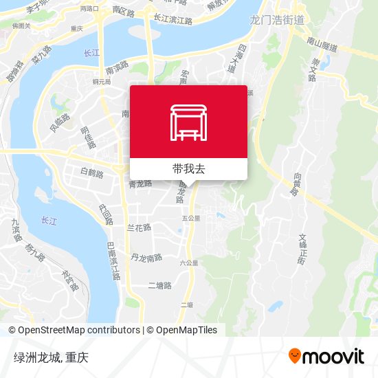 绿洲龙城地图