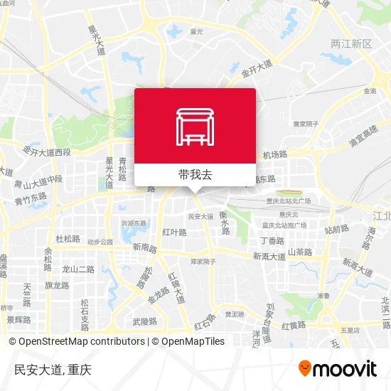 民安大道地图