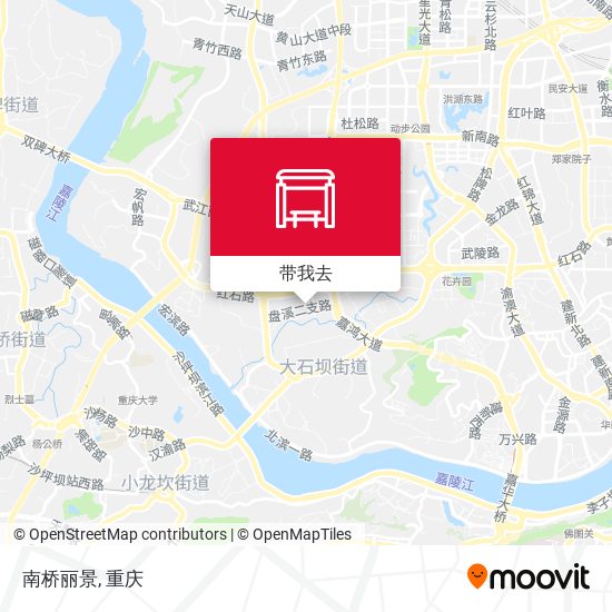 南桥丽景地图
