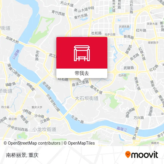 南桥丽景地图